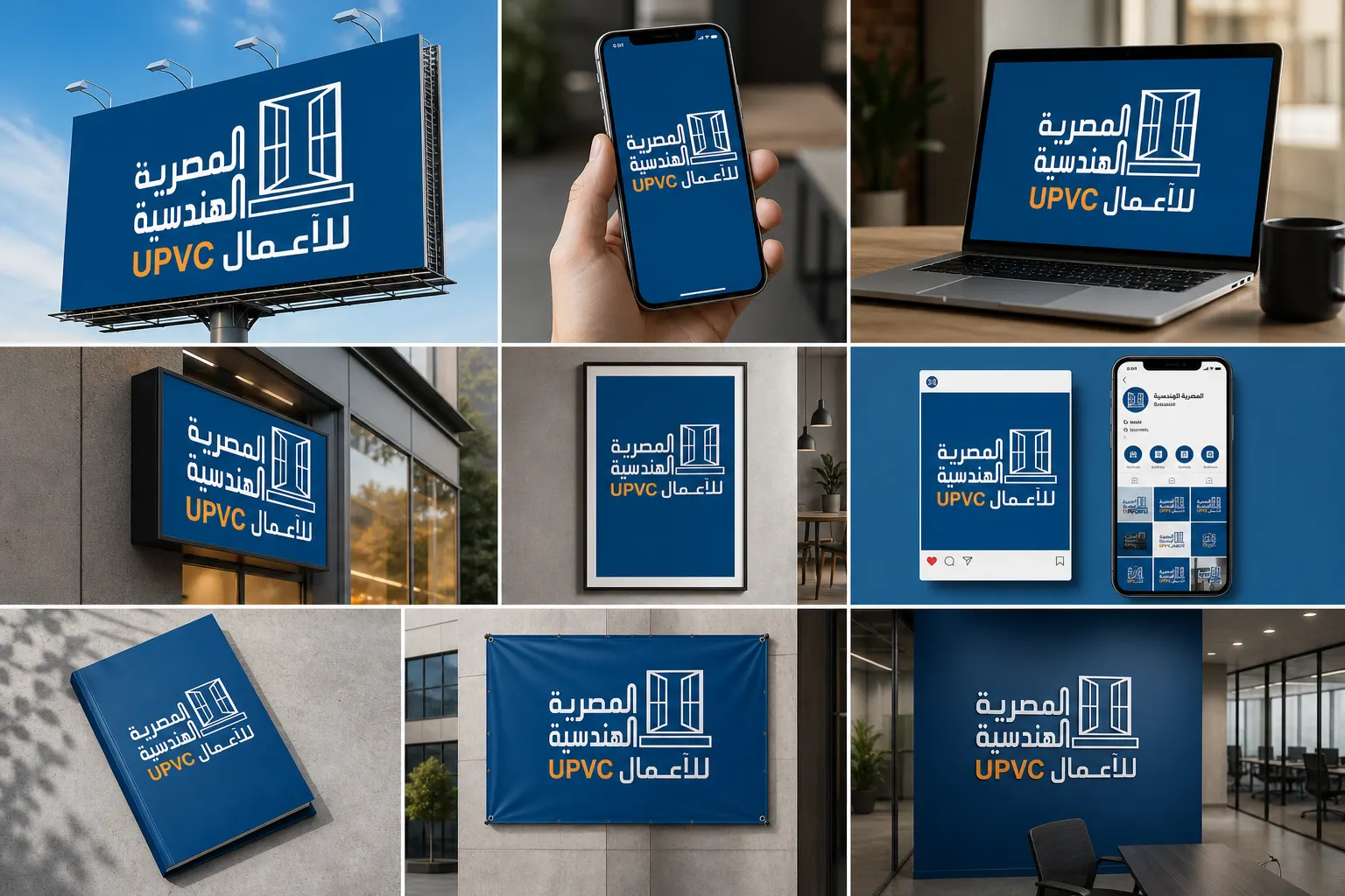 هوية تجارية  المصرية الهندسيه UPVC — القاهرة — لقطة 2